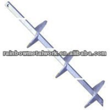 square shank helical anchor & piers & ground anchor